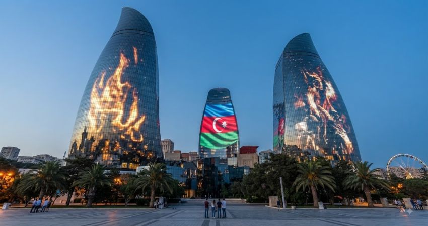 Yılbaşı Özel Dolu Dolu Azerbaycan Turu Bakü Rotası